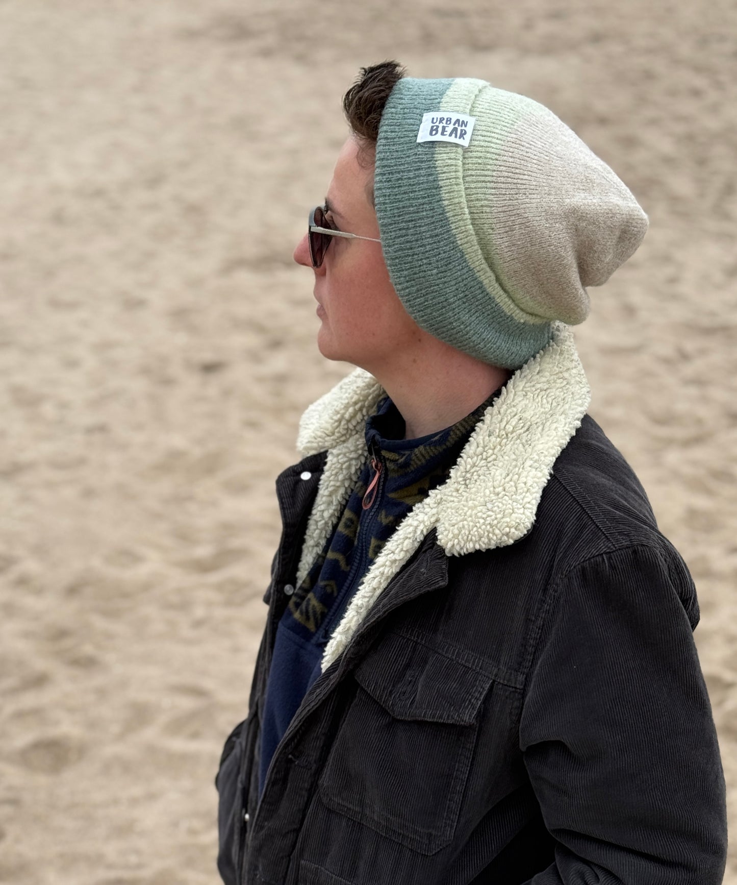 Shore Beanie - Oversized Winter Hat | Recycled Yarn