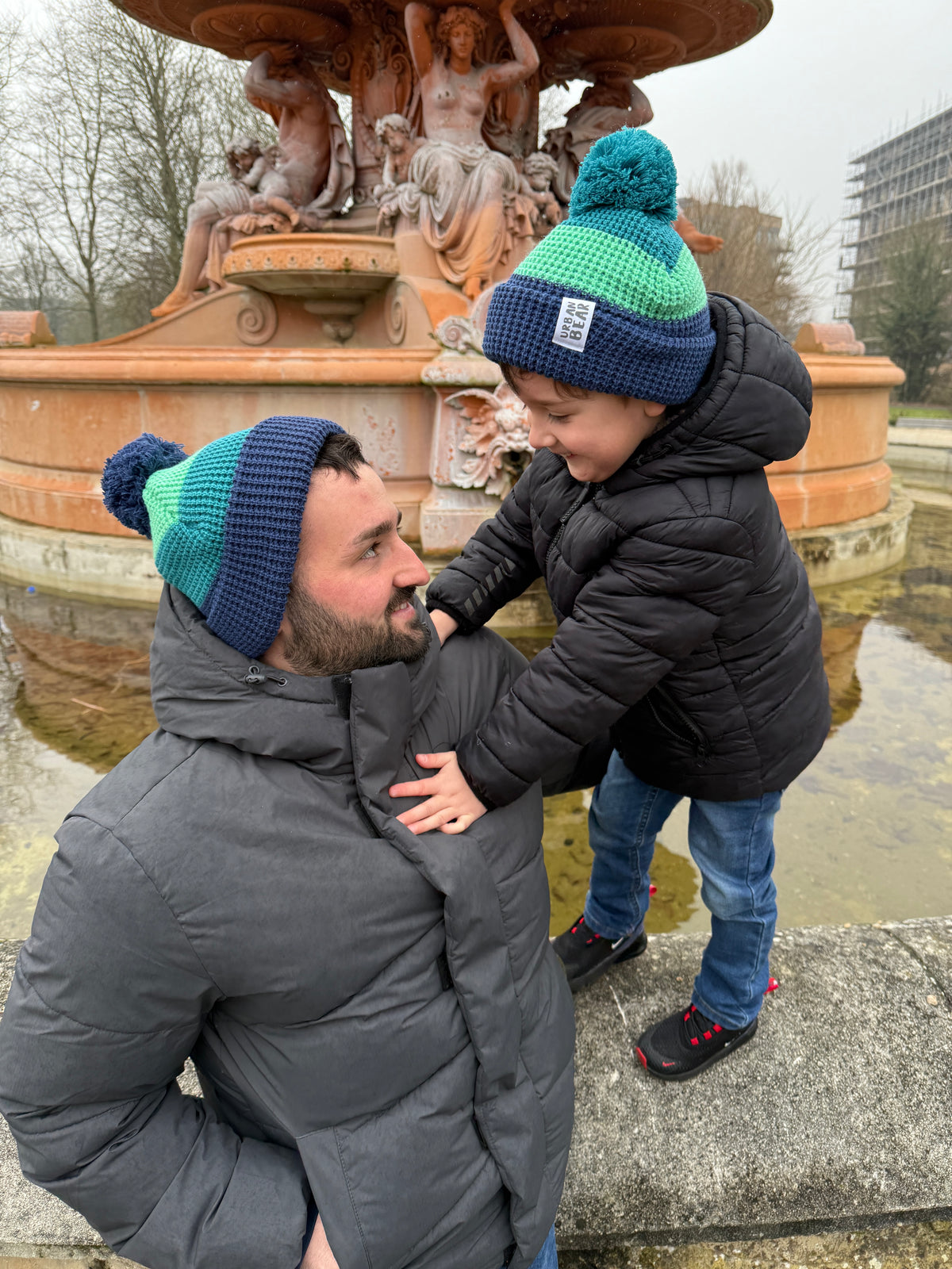 Waffle Bobble Hat