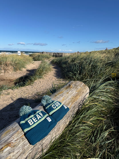 Bear & Cub Matching Hat Set