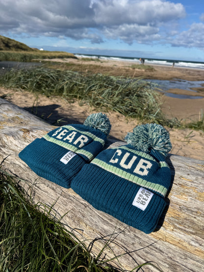 Bear & Cub Matching Hat Set