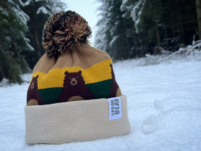 Bear Head Bobble Hat