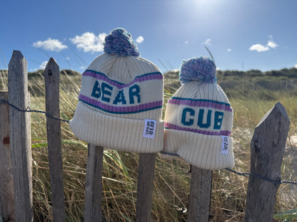 Bear & Cub Matching Hat Set
