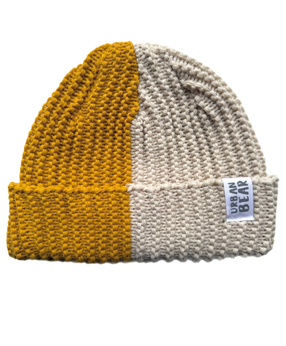 Half & Half Chunky Beanie