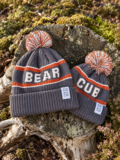 Bear & Cub Matching Hat Set