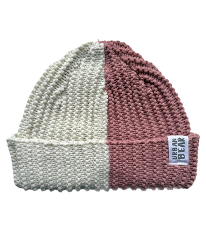 Half & Half Chunky Beanie