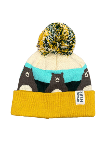 Bear Head Bobble Hat