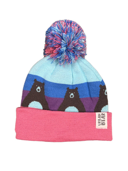 Bear Head Bobble Hat