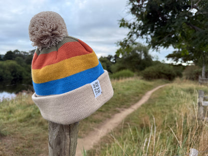 Summit Stripe Bobble Hat