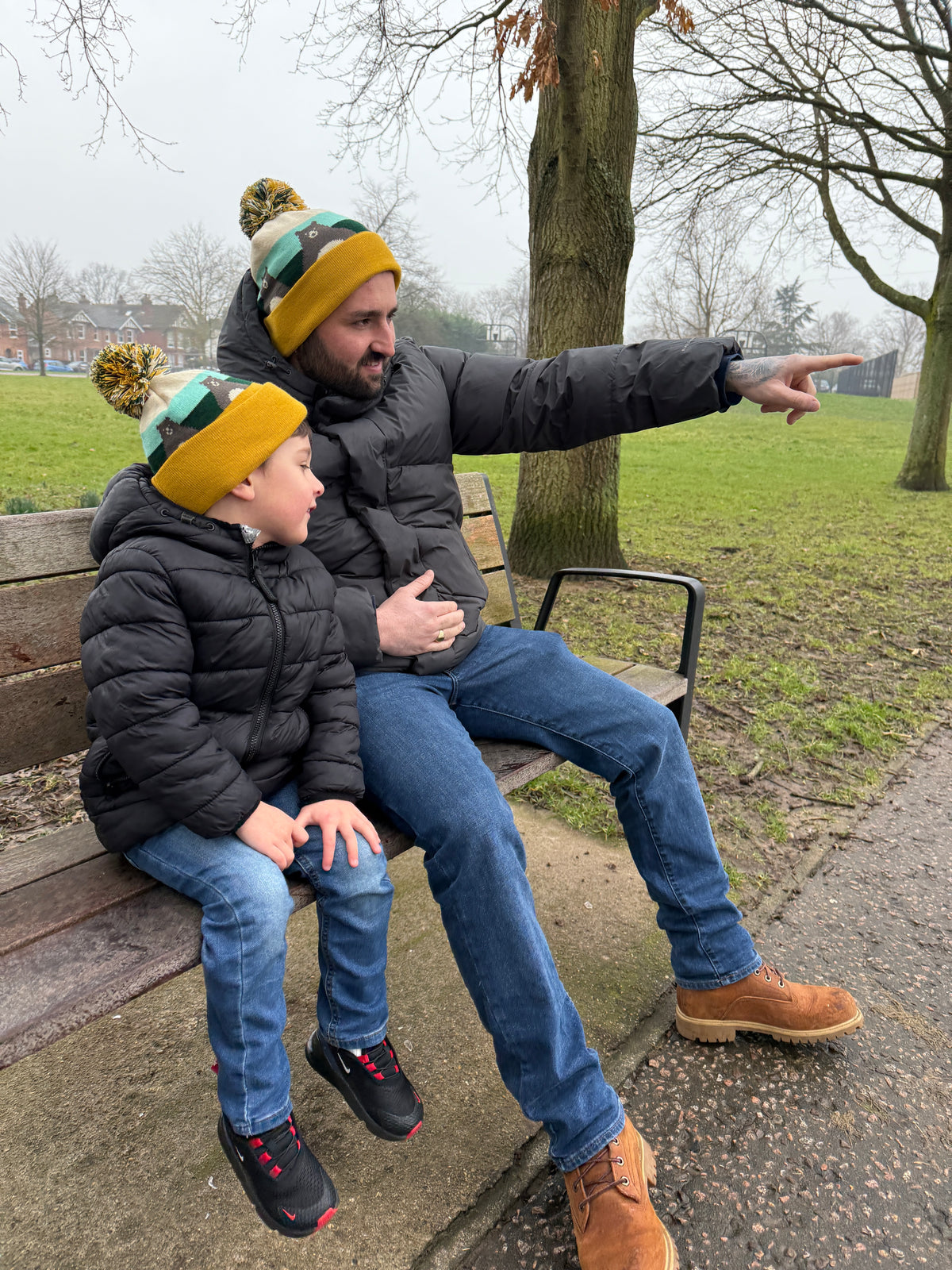 Bear Head Bobble Hat