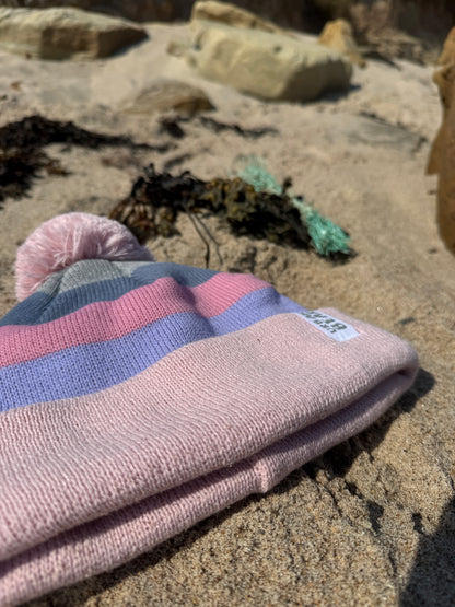 Summit Stripe Bobble Hat