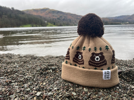 Chunky Bear Bobble Hat